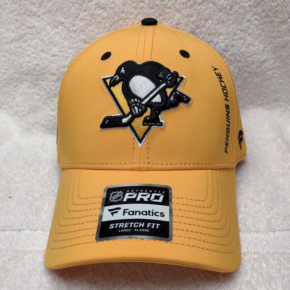 Fanatics Pittsburgh Penguins M/L and L/XL Stretchfit Hats - New